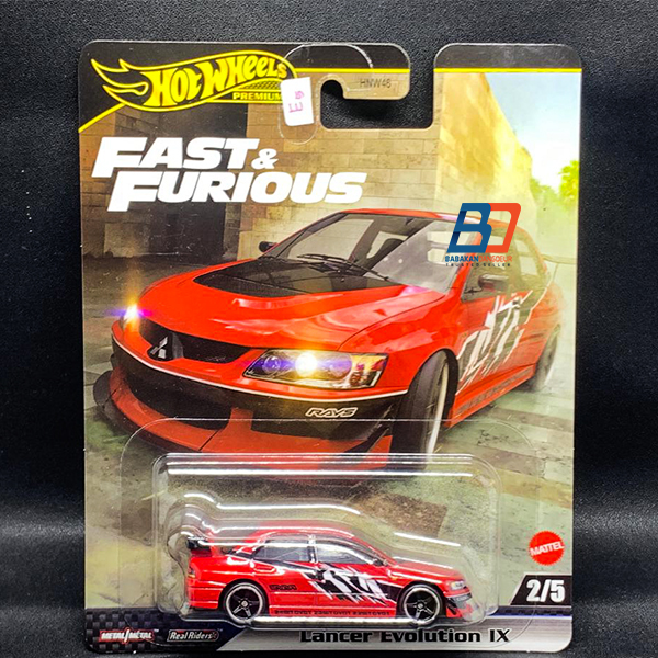 Hot Wheels Fast and Furious Lancer Evolution IX