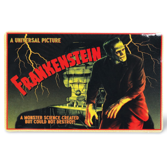 Jada Toys Universal Monsters 1:24 1957 Chevy Suburban Die-cast Car & 2.75" Frankenstein Figure, Toys