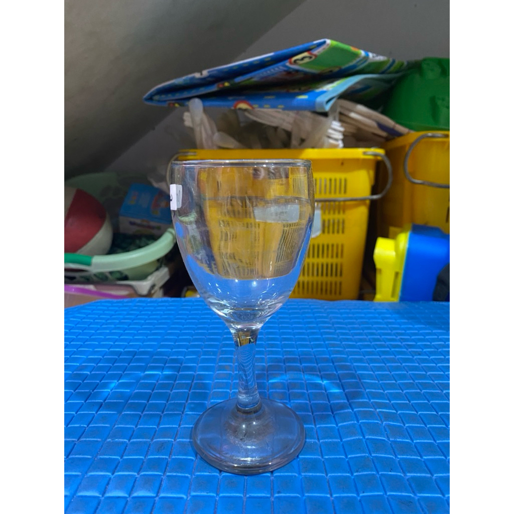 PL gelas kaca sirup diameter 7cm tinggi 16cm