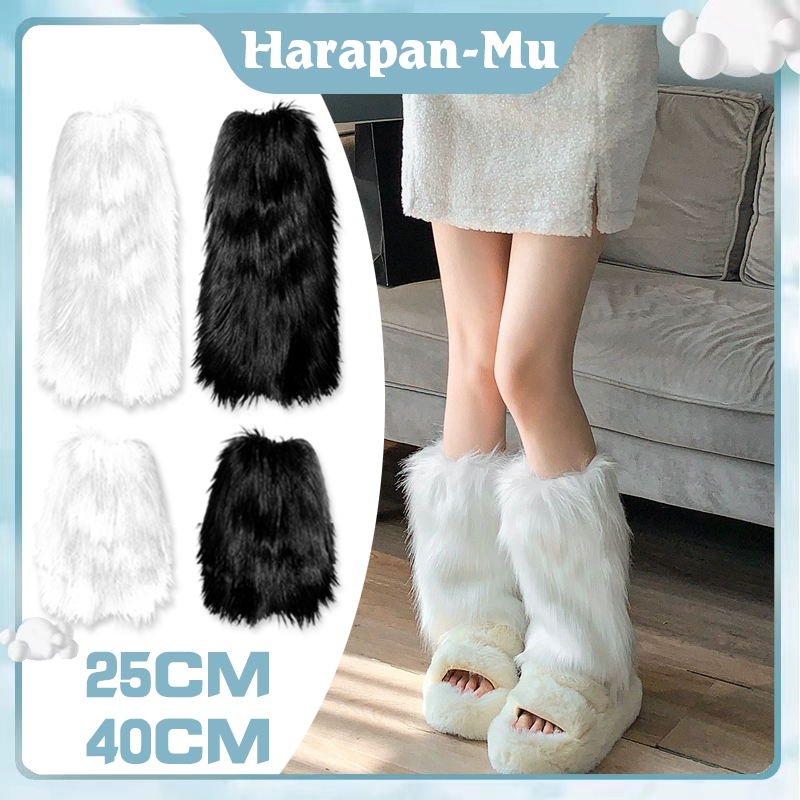 1Pasang Kaos Kaki Bulu Anak Stockings Punk Hot Girls Gothic Style Kaos Kaki Wanita
