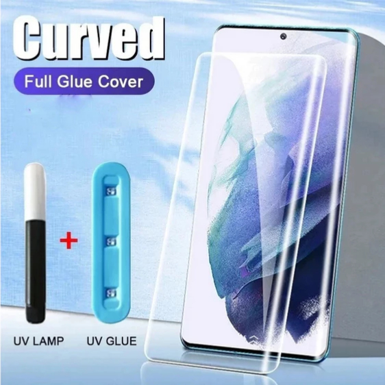 VIVO V29 5G VIVO V30 Tempered Glass Uv Melengkung LASER CURVED FULL GLUE VIVO V29 5G VIVO V30