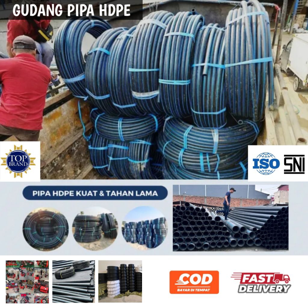 Pipa Hdpe 3/4 Inch - Pipa Air Hdpe - Distributor Hdpe Murah