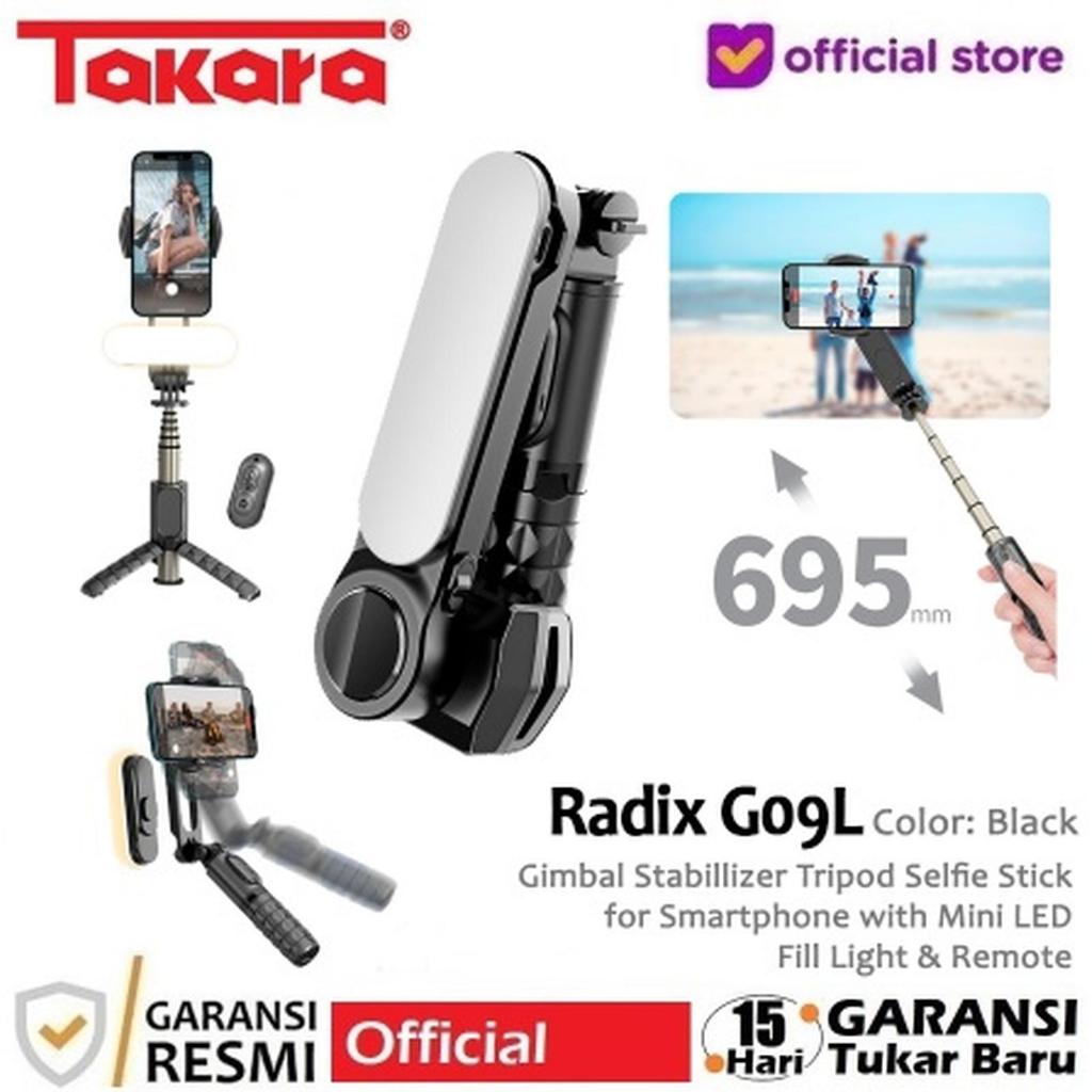 Takara Radix G09L 3in1 Gimbal Stabilizer Tripod