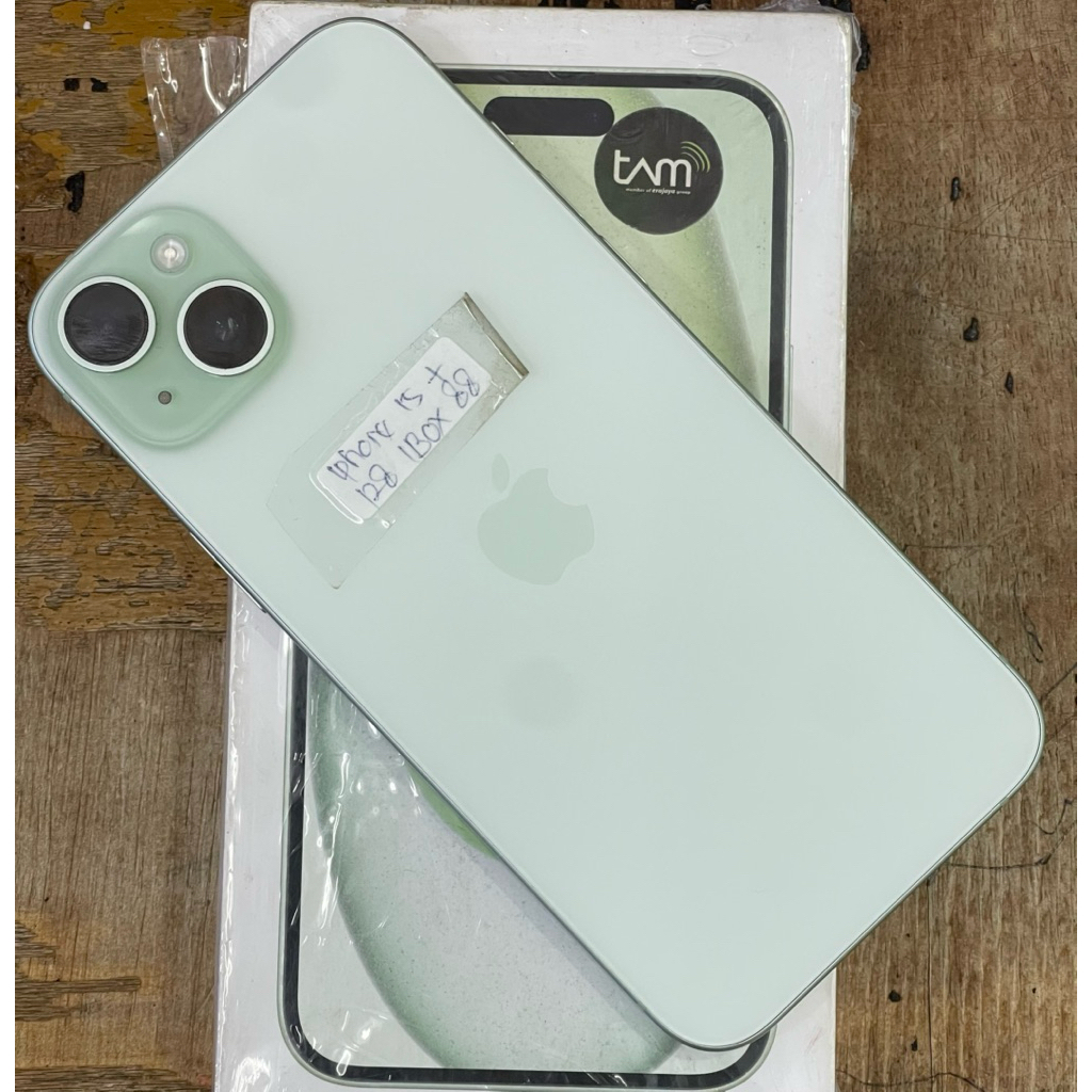 Hp Second iPhone 15 Plus 128GB IBOX Fullset