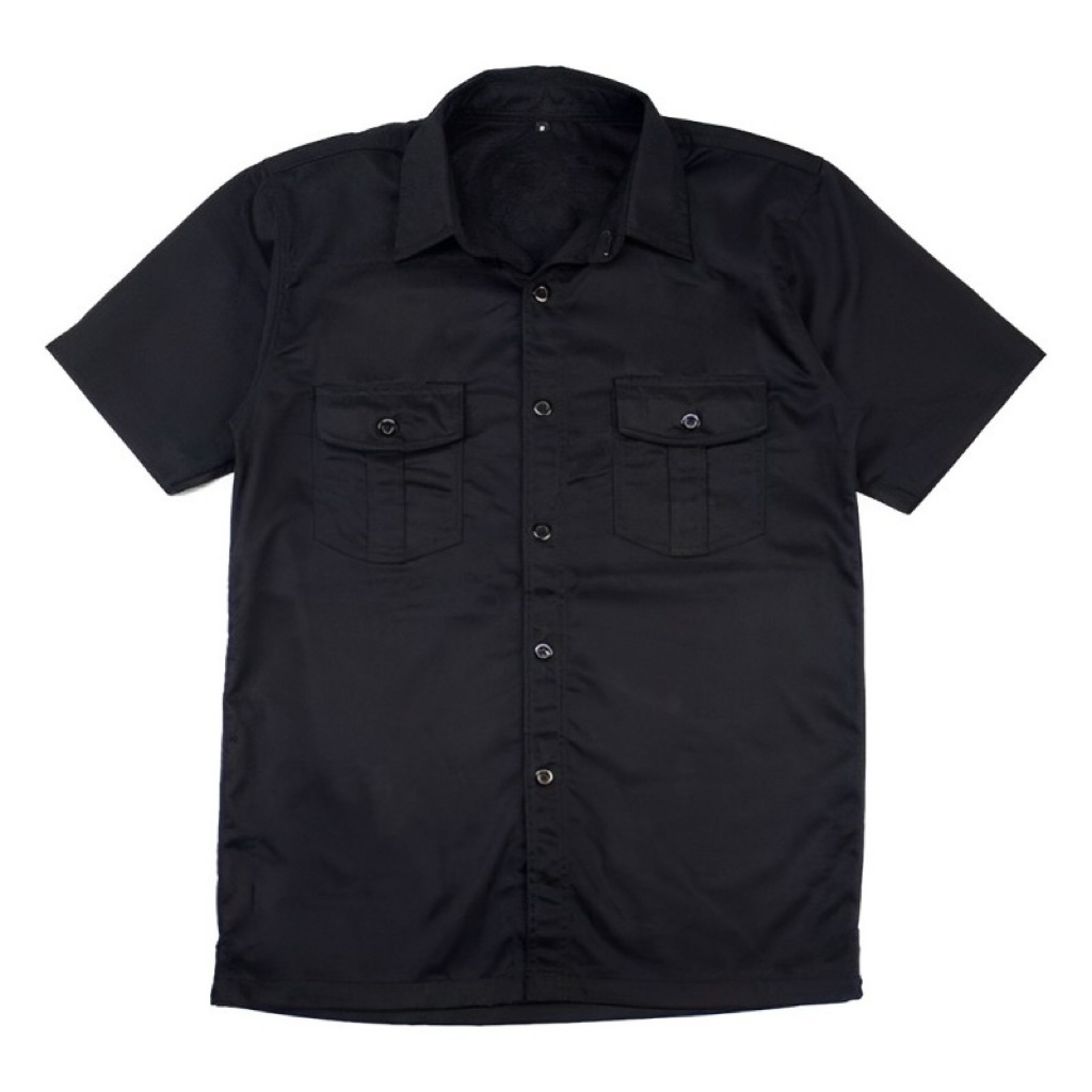 Workshirt Hitam Polos