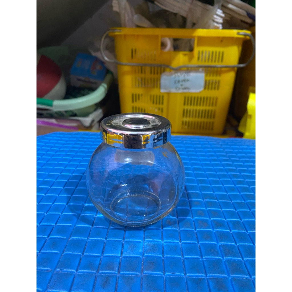 PL toples kaca kecil souvenir diameter 5cm tinggi 8cm