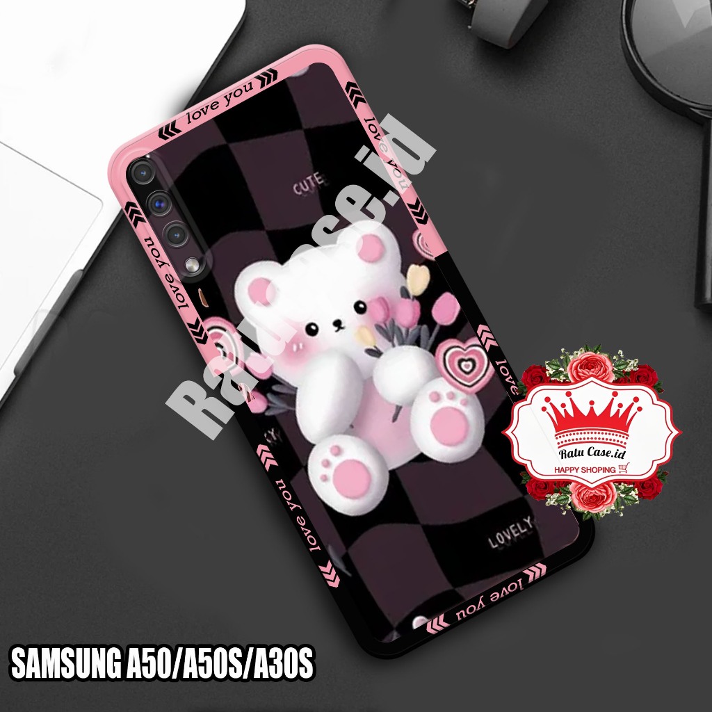 Softcase Samsung A50 A50S A30S  - Protection Camera - Case Aesthetic - Case Macaroon_59