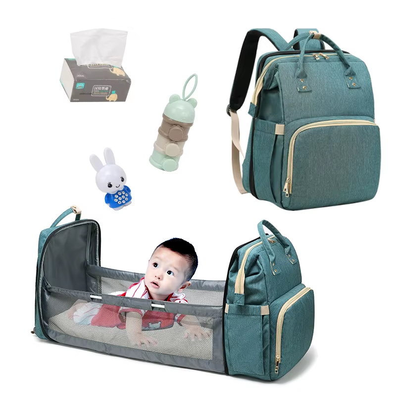 YHOME Tas Perlengkapan Bayi Multifungsi 2in1 Kasur Tidur Tas Ransel Diaper Bag SP1 YN588