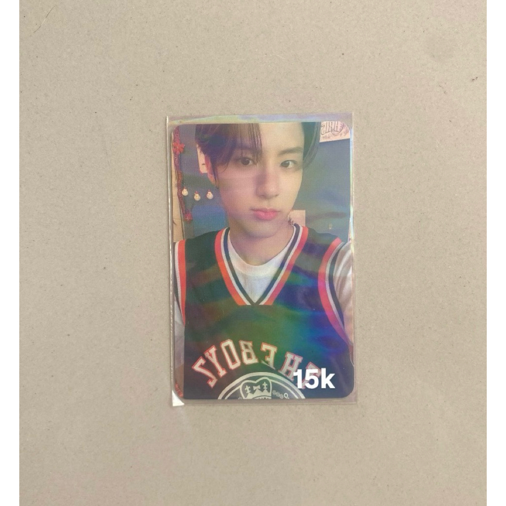 Eric tbz the boyz pc basket christmassy photocard
