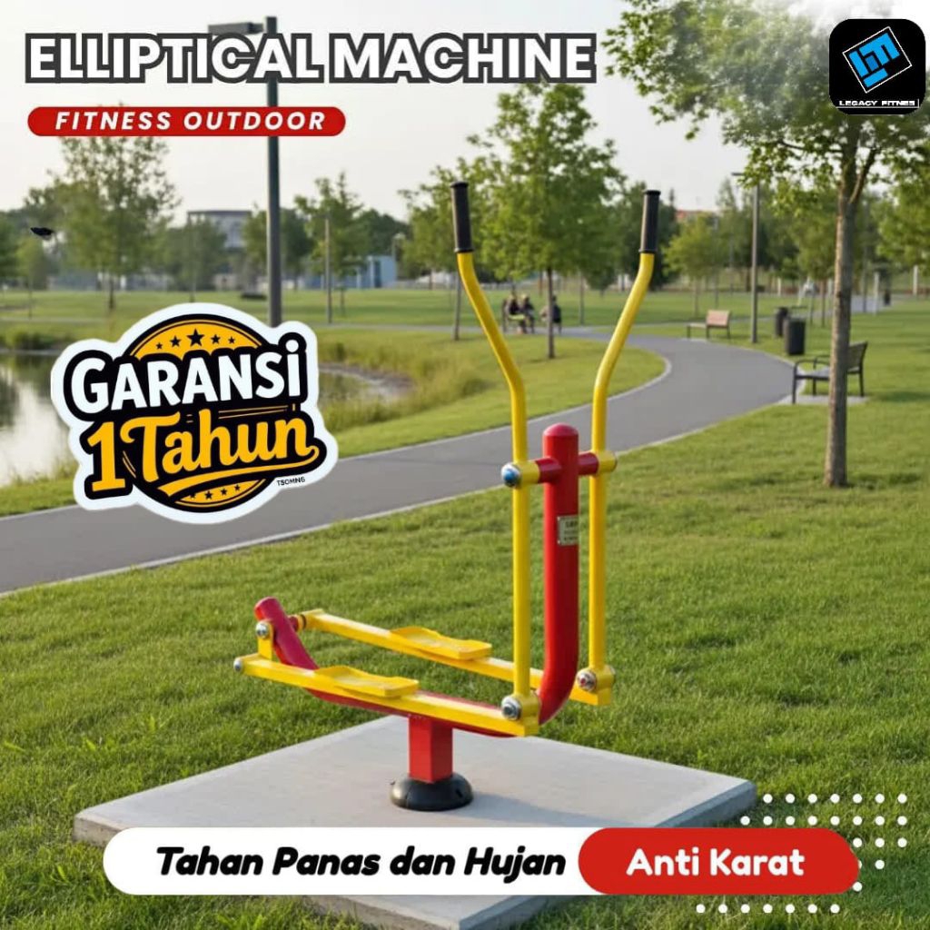 Alat fitnes outdoor out door Elliptical machine Eliptical Eleptical