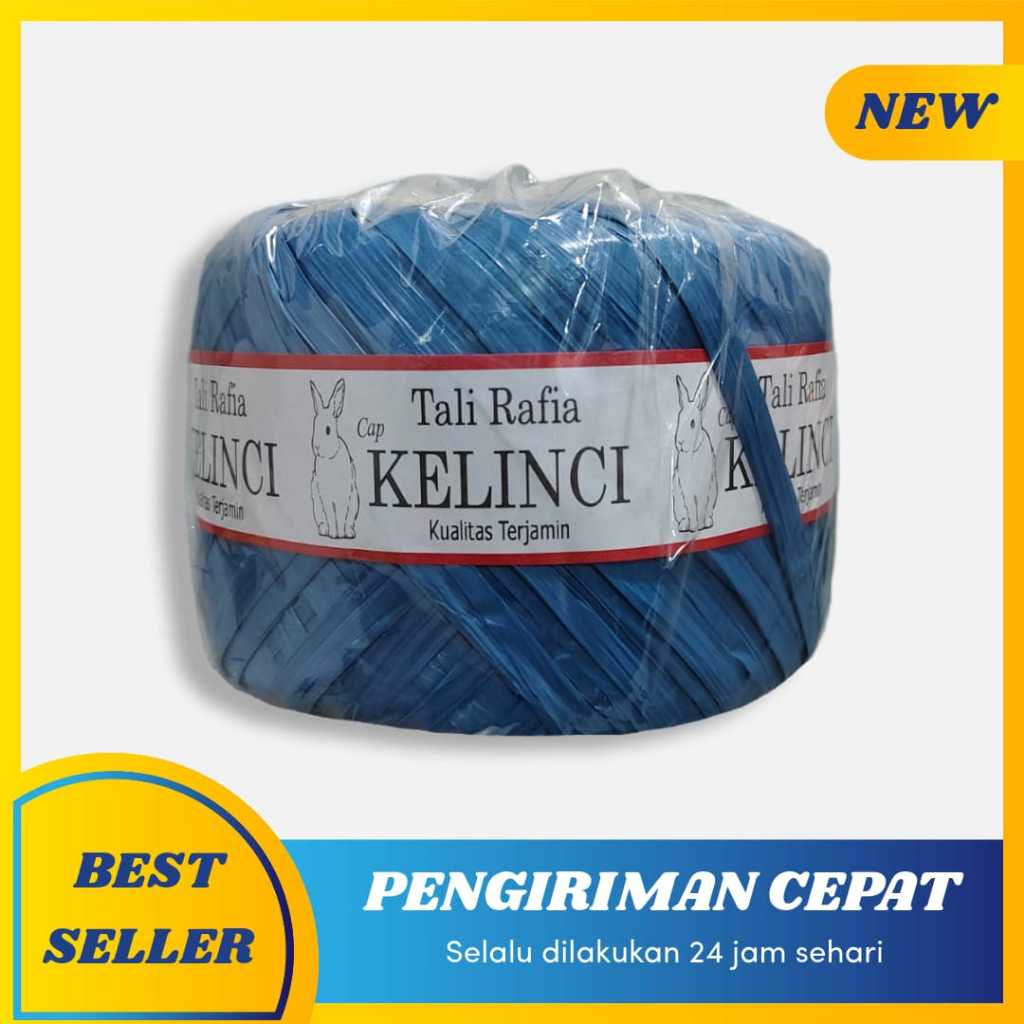 TALI | Tali Rafia | Tali Rafia Warna | Tali Rafia Warna Mix | Tali Plastik | Tali 1 Kg FULL | Tali W