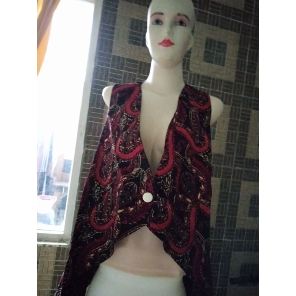 Blazer batik cewek All size