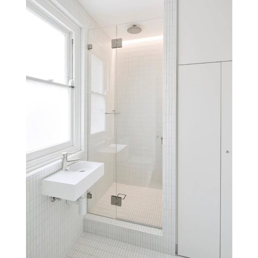 Mozza Tile Type ROW SERIES - Keramik Interior Keramik Dinding Keramik Abu Abu Mosaic Mosaik Keramik 