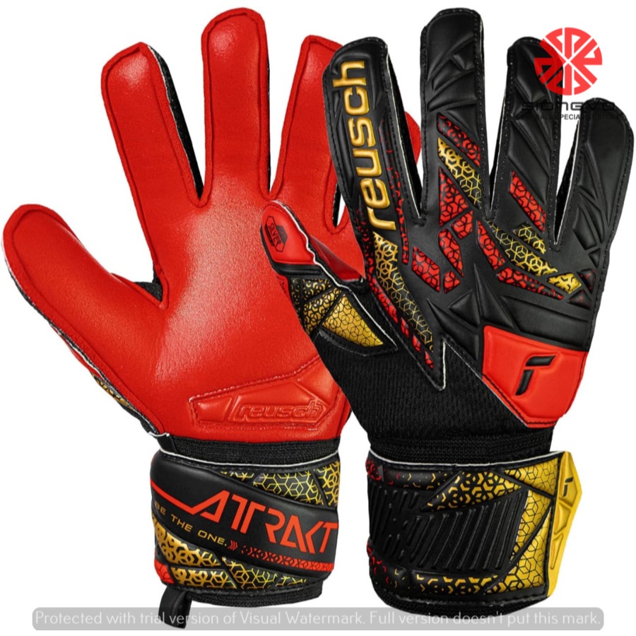 SARUNG TANGAN KIPER - REUSCH ATTRAKT SILVER GK GLOVE 55702157075
