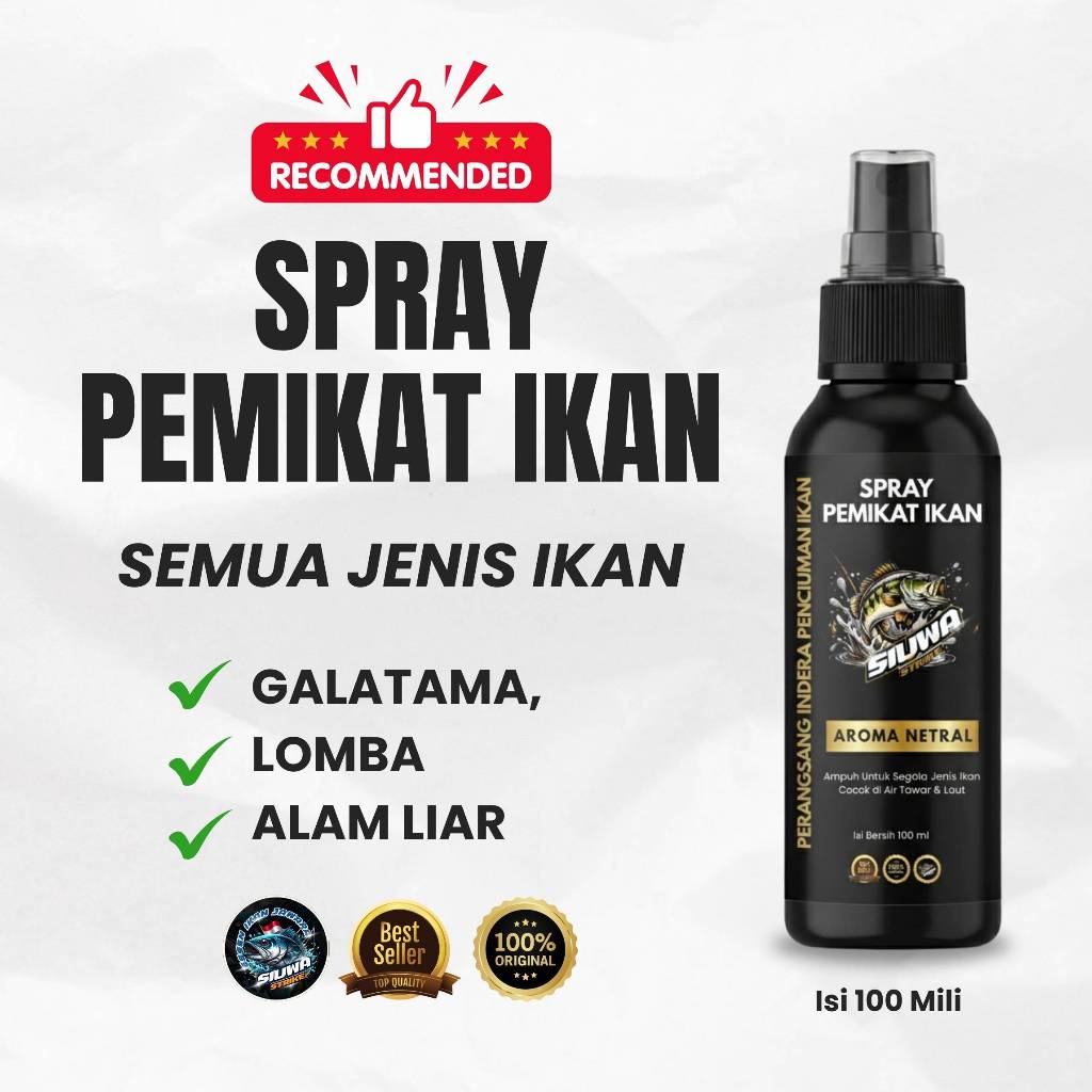 Essen Spray Fish Attracttant Spray Pemikat Ikan Umpan Mas lele Nila Bawal Patin semua jenis ikan