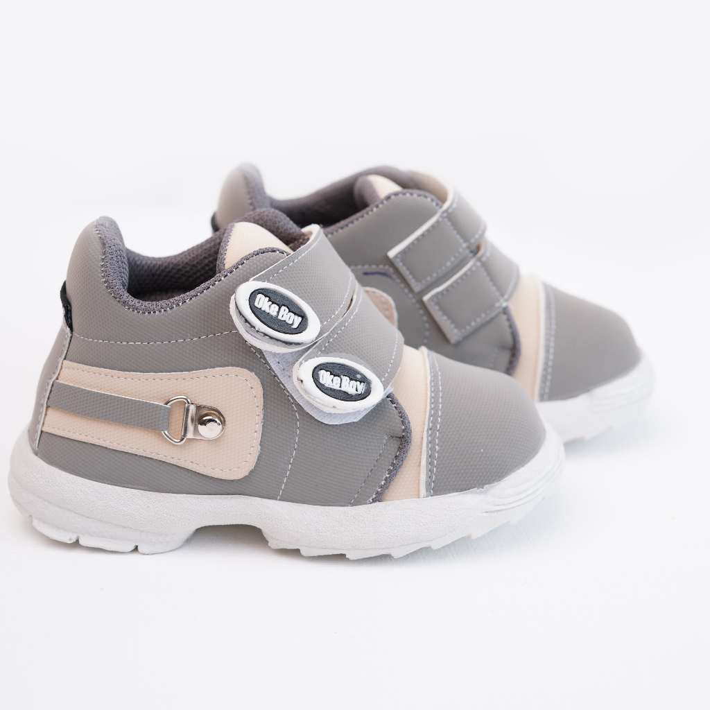 Sepatu Sneakers Anak Laki Laki Usia 6 Bulan 1 Tahun 2 Tahun Perekat Sneakers Bayi Cowok Terbaru