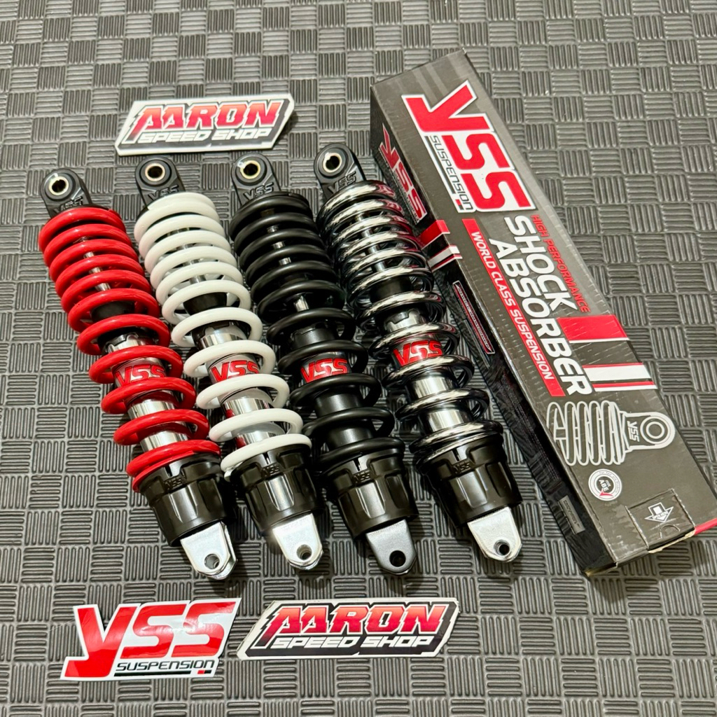 SHOCKBREAKER BELAKANG ORIGINAL YSS MODEL PRO-PLUS - UKURAN 300MM DAN 330MM MOTOR MATIC SINGLE SHOCK 