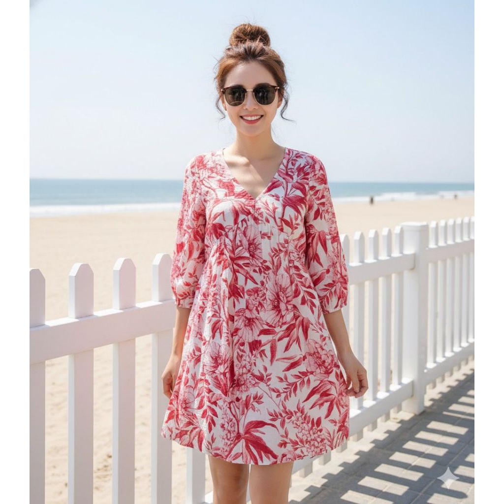 HnM Dress Floral // summer dress