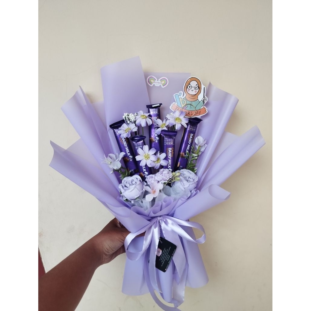 BUKET COKLAT / CADBURY BOUQUET / MOTHER'S DAY / VALENTINE / TEACHERS DAY/BIRTHDAY / KADO WISUDA