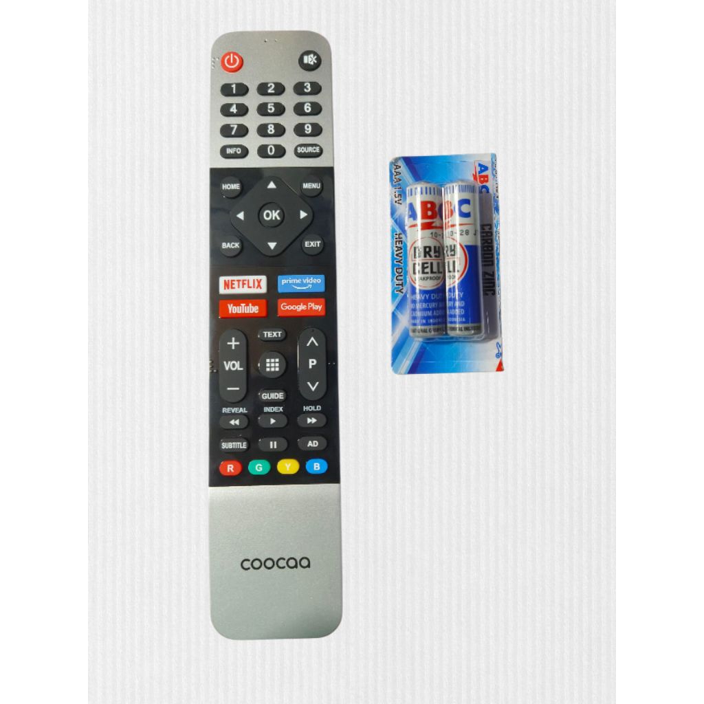 REMOTE TV COOCAA ANDROID GOOGLE TV ORIGINAL