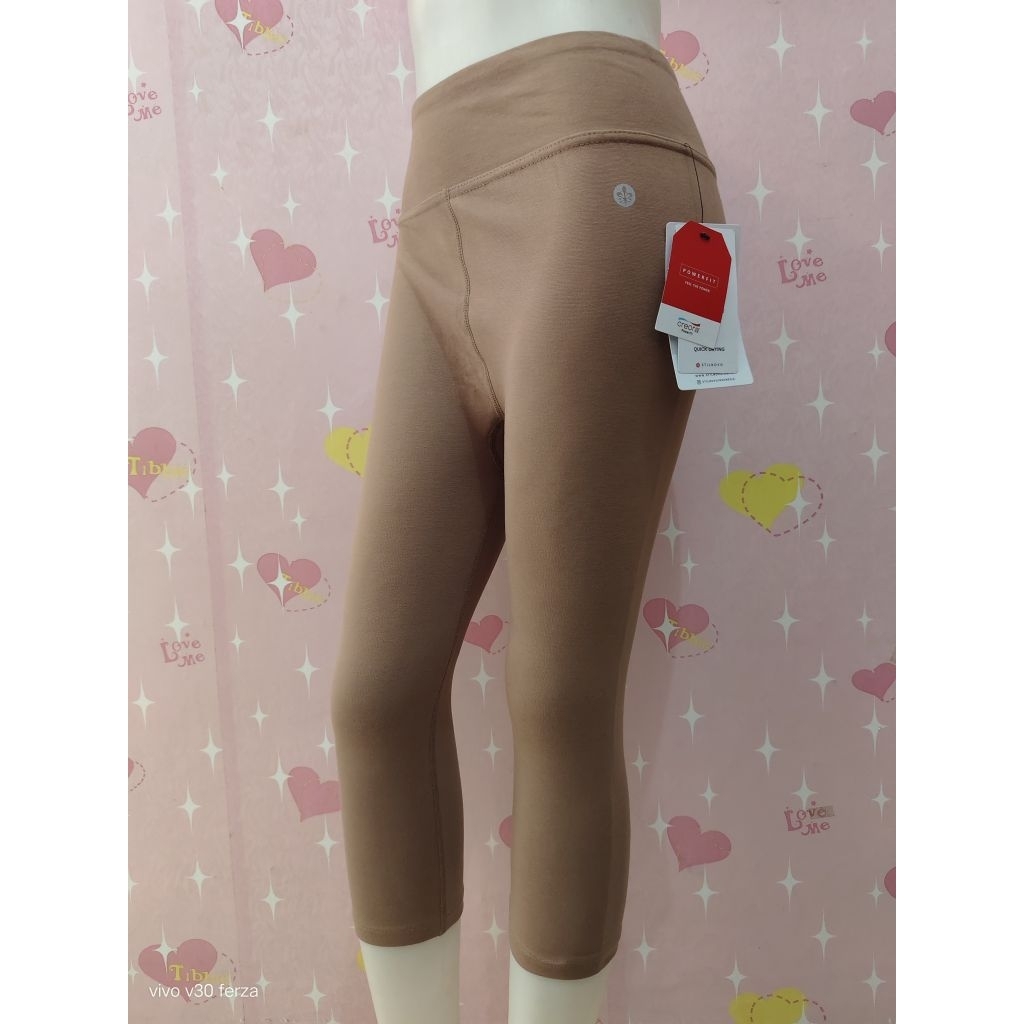 celana legging warna coklat susu