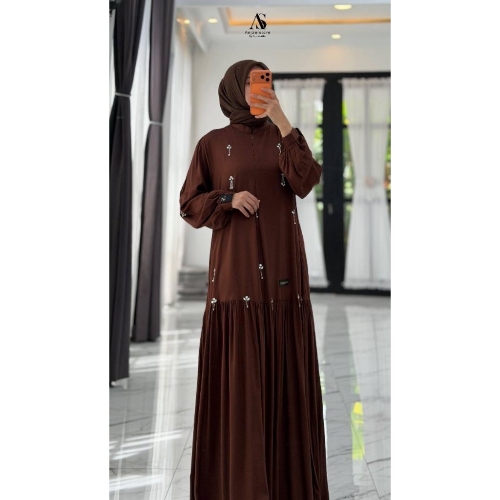 GAMIS TWILL ANJANI STORE MAHOGANY REMPEL