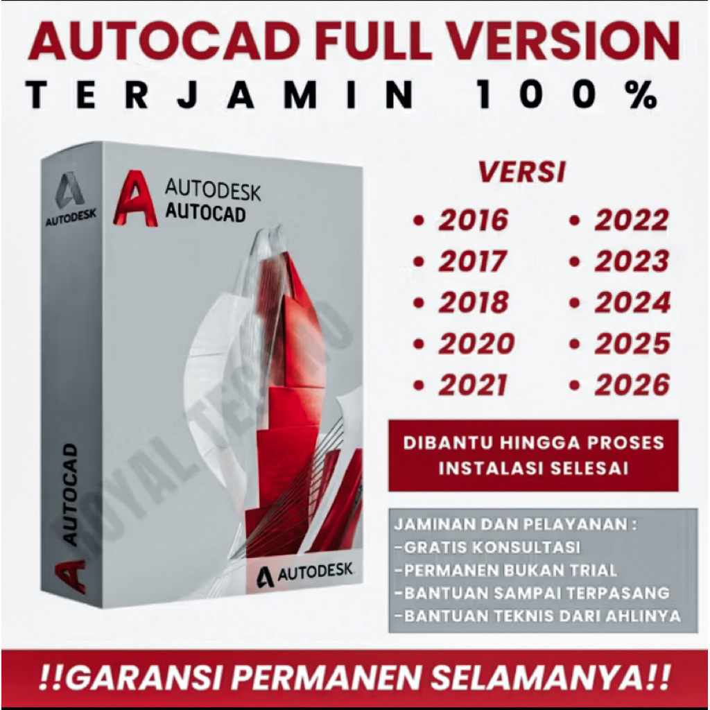 Autocad 2026 / 2025 / 2024 – Full Version Windows & Mac