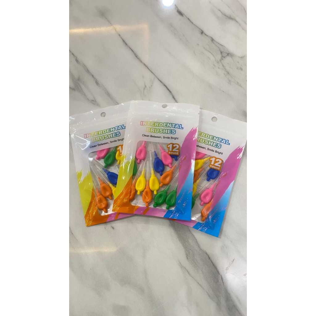 INTERDENTAL BRUSH MIX UKURAN DAN WARNA