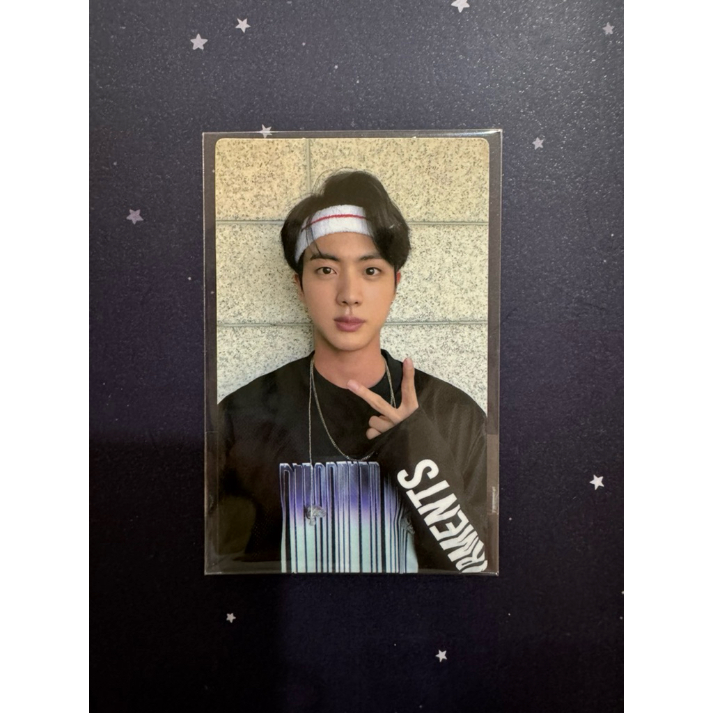 Official Memories Bluray 2017 BR17 Jin Photocard