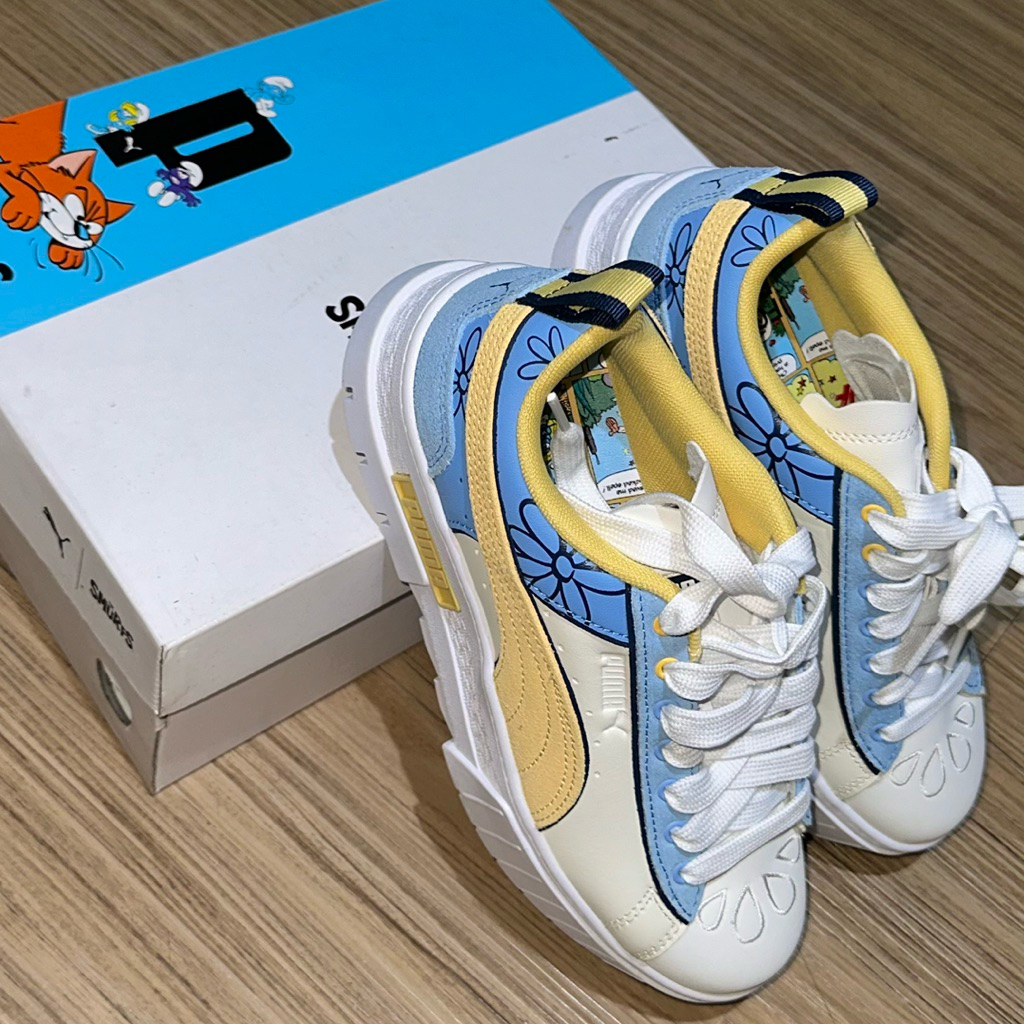 Sepatu Casual Mayze The Smurfs 394874 01 Original Puma