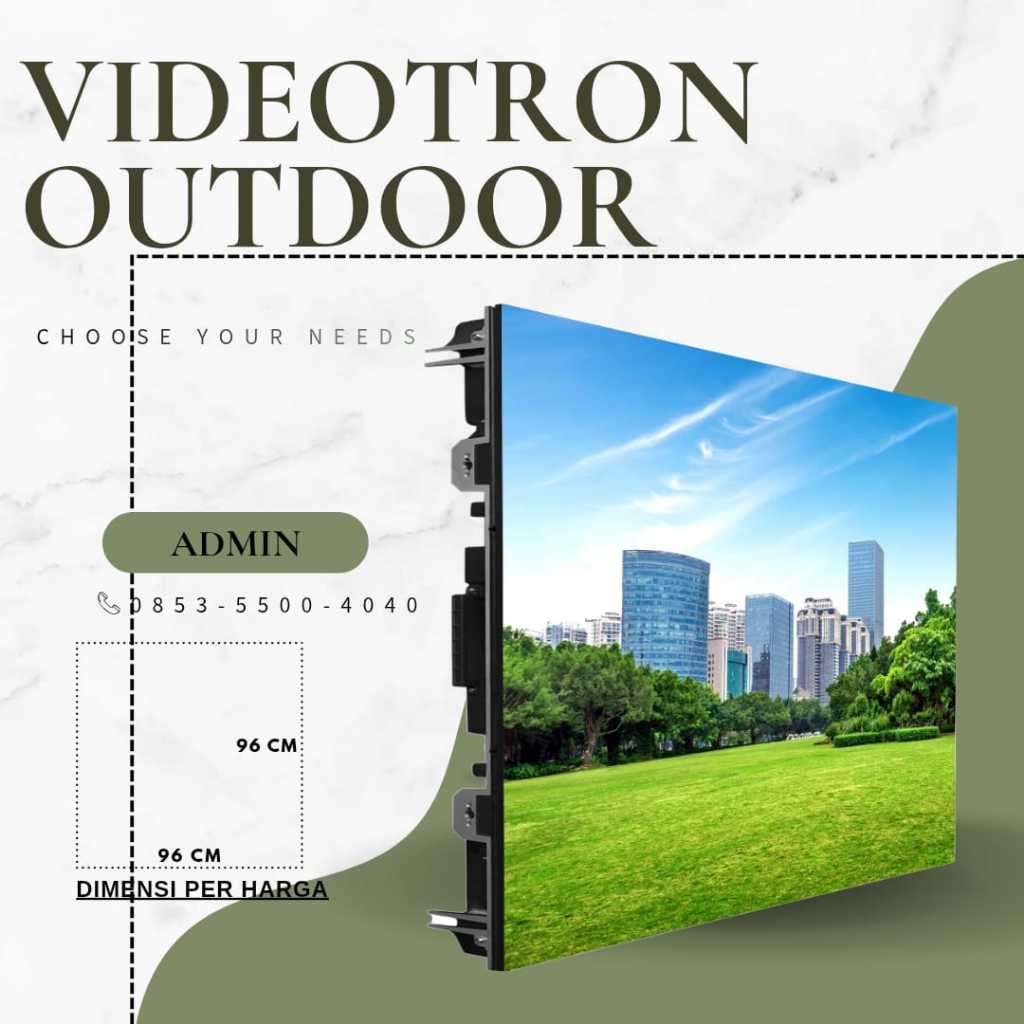 LAYAR VIDEOTRON OUTDOOR - LAYARBESAR
