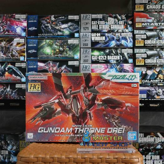 HG OO Gundam Throne Drei (Bandai 1/144)