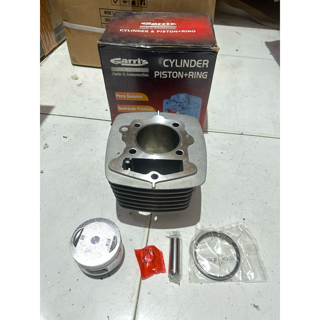 Blok Tiger Cylinder Blok Tiger Blok Tiger Set piston GARRIS ORIGINAL