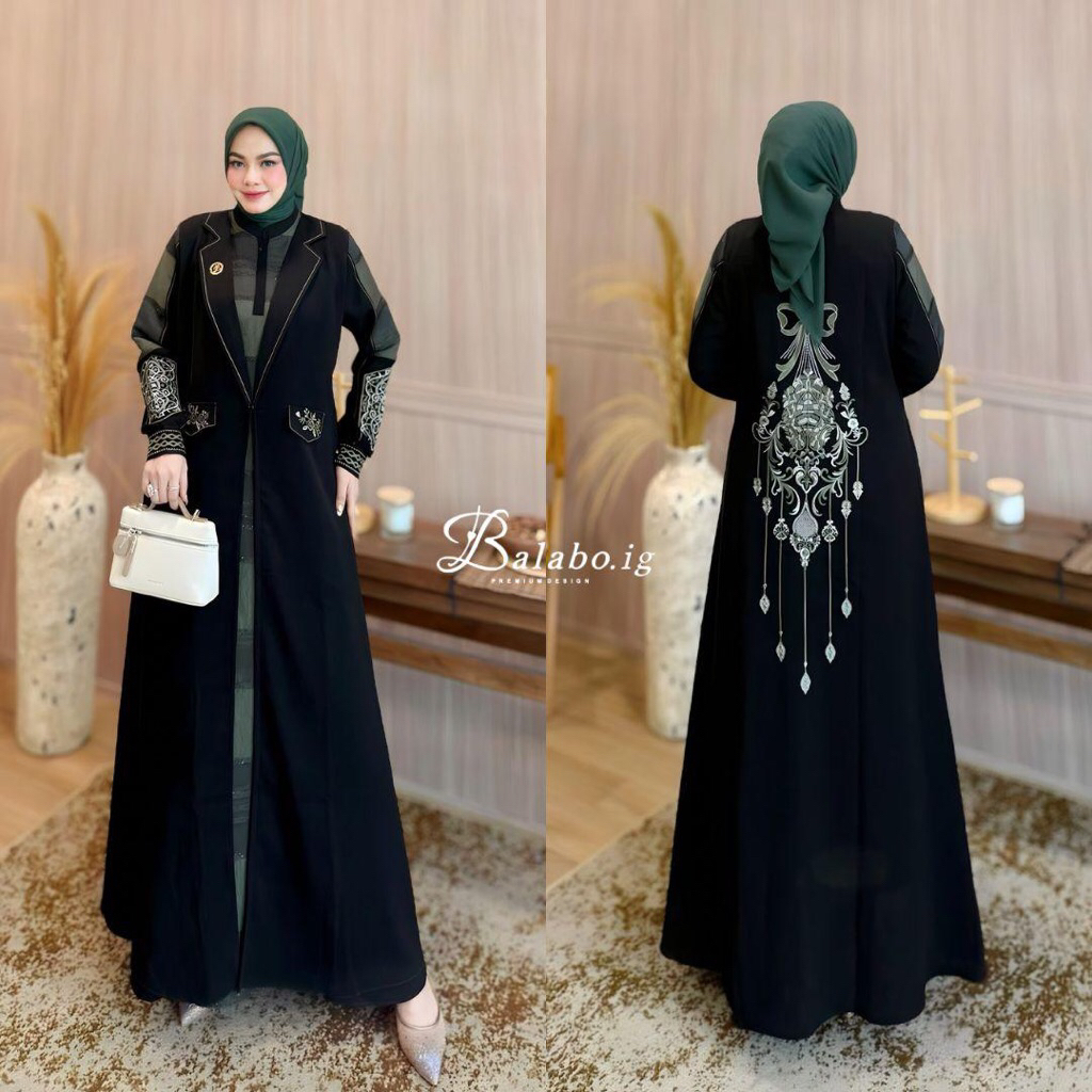 SHANUM DRESS BY BALABO//BALABO ORIGINAL//GAMIS LEBARAN