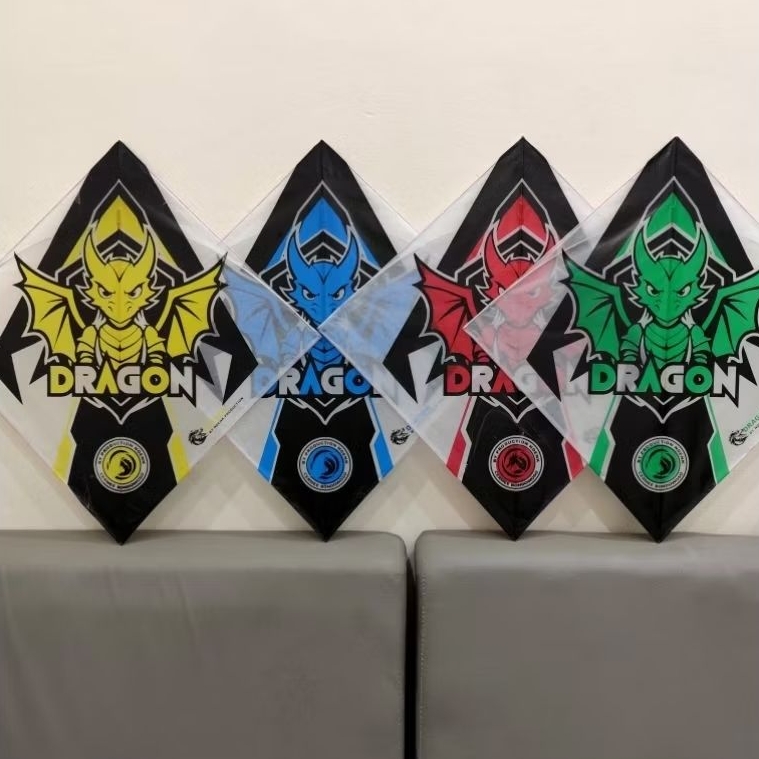 Layangan Sukhoi Sayap Fiber 2 Lilitan Mix 4 Warna