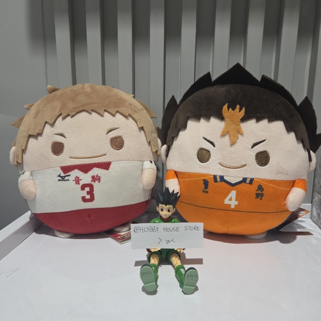 fuwa M size haikyuu (noya + yaku)