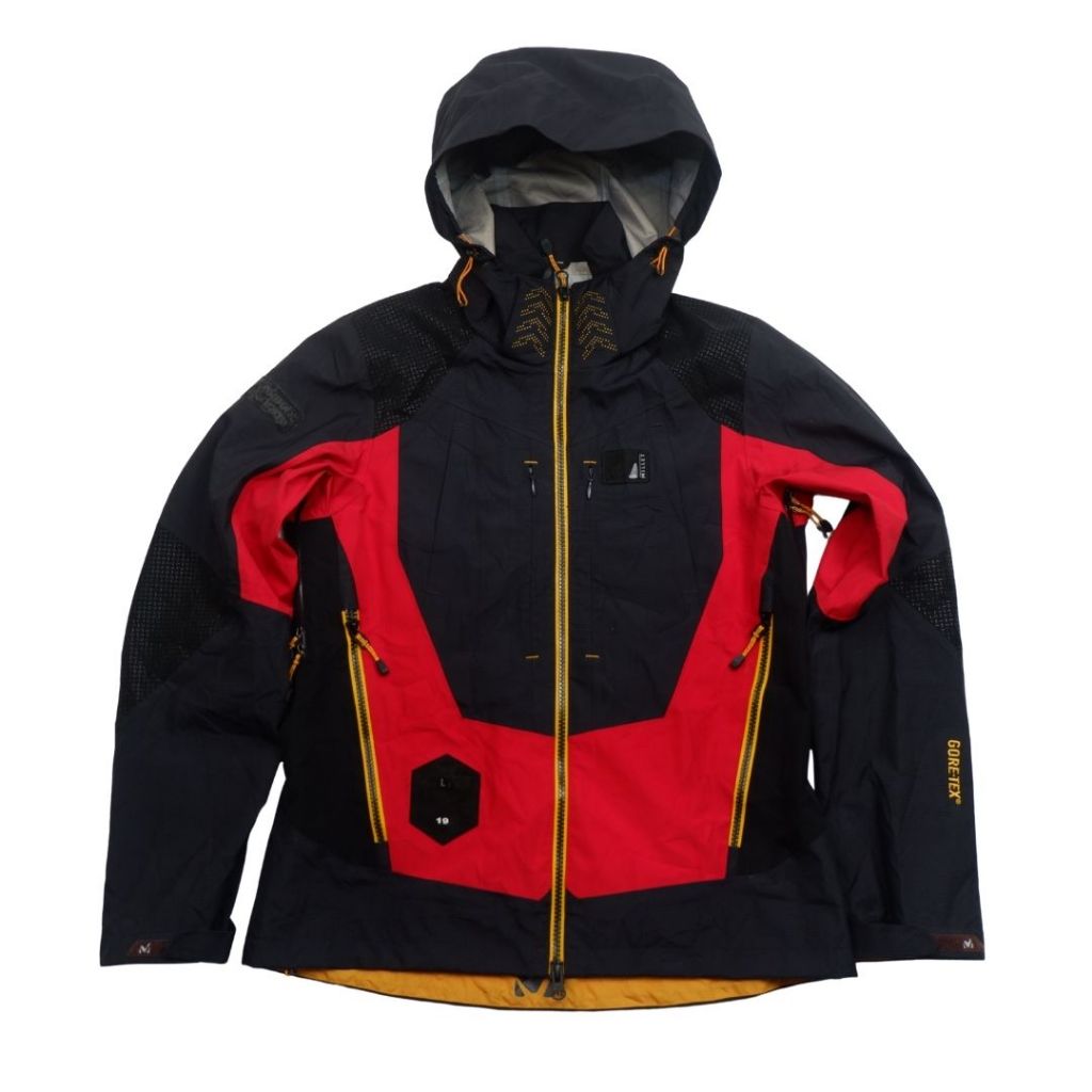 MILLET GORE-TEX Hardshell Jacket - Black & Red Mountaineering Expert