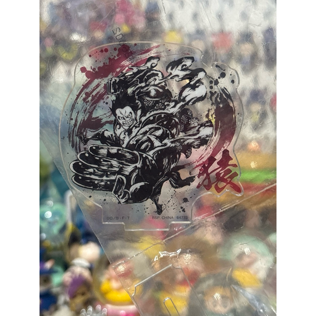 standee luffy gear one piece original bandai sealed