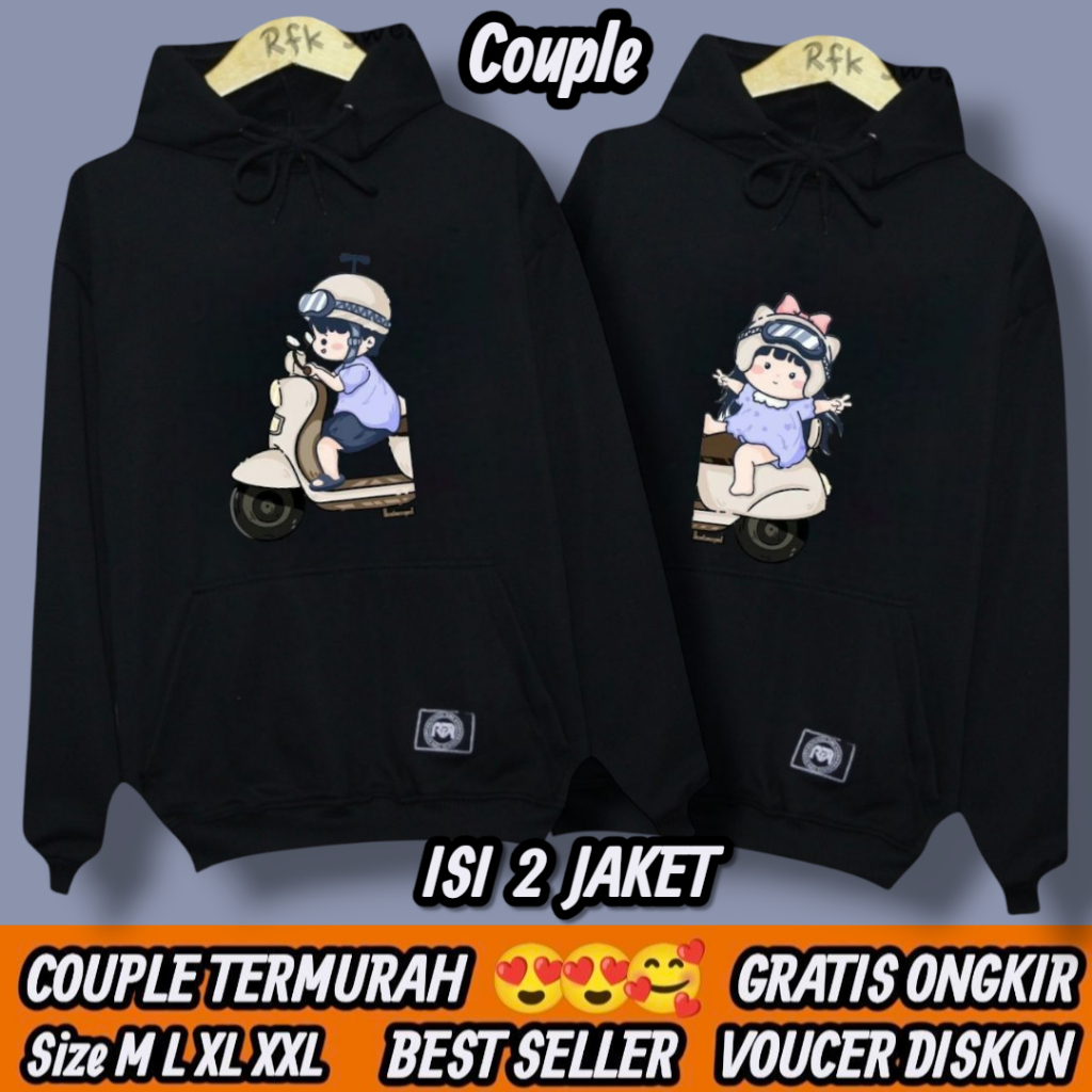 jaket couple SCOPY02 / sweater couple / sweater couple pasangan / switer couple pasangan / hoodie co