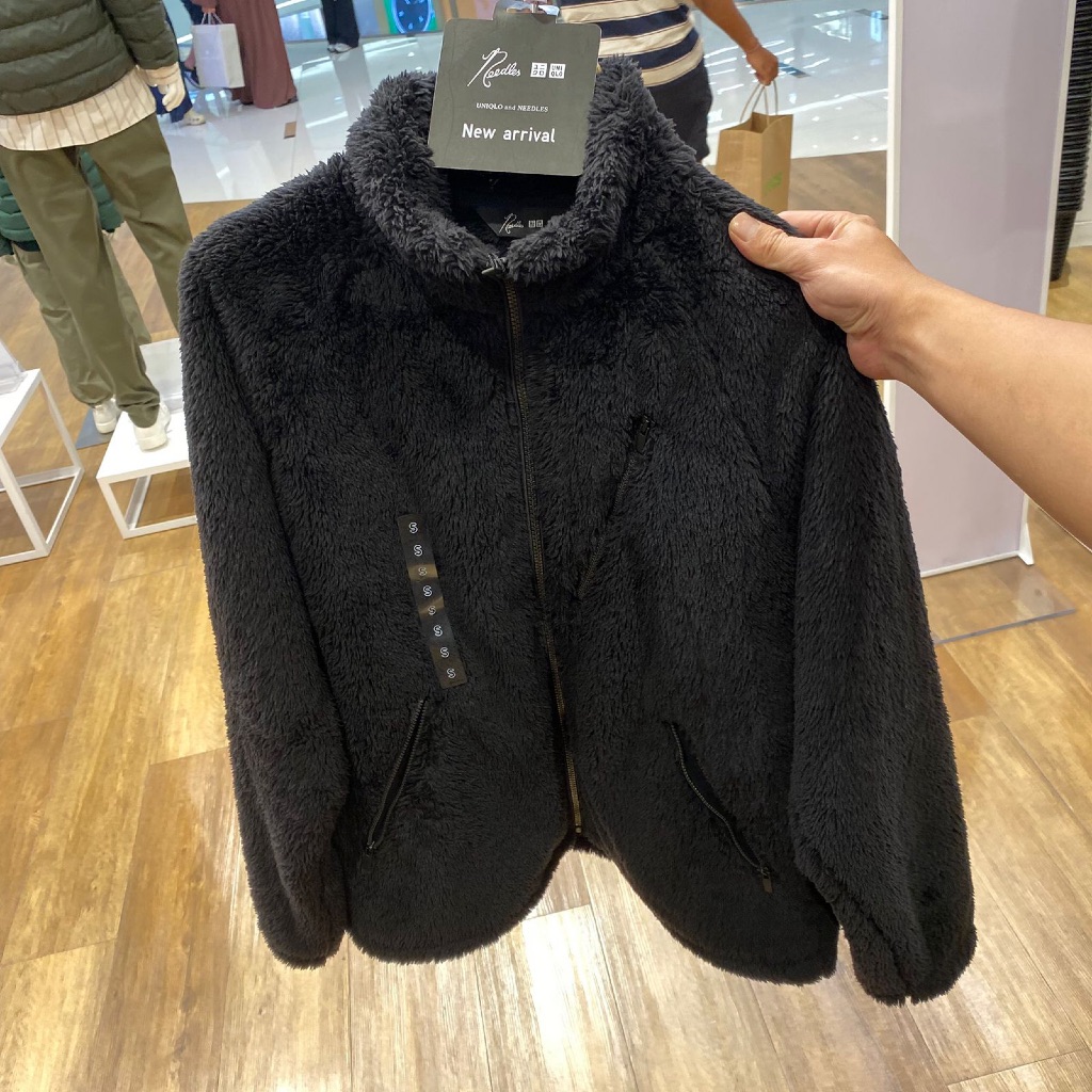 Jastip. Jacket Fleece Zipper Uniqlo (MAN)