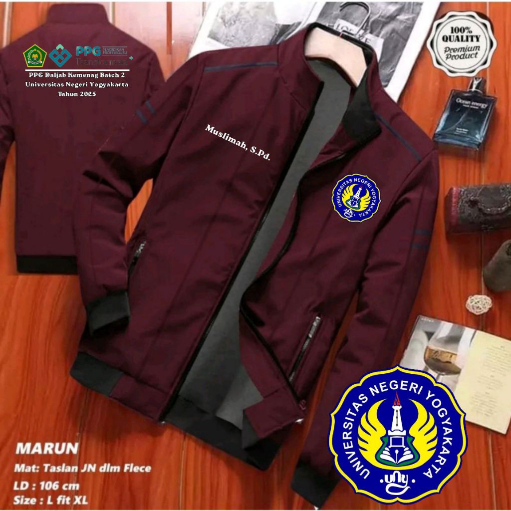 JAKET PPG KEMENAG UNY UNIVERSITAS NEGERI YOGYAKARTA
