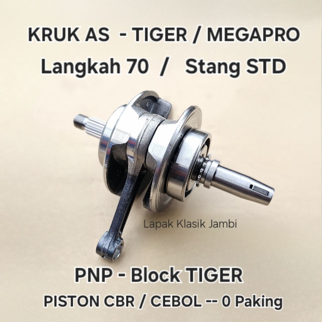 As Kruk Kruk As Langkah 70 Tiger Megapro Mp GL Neotech Stang Standar Tiger Megapro Neotech