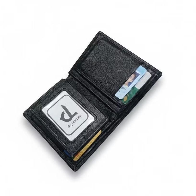 ‎dr_leather - NEW PRODUCT  3/4 MINI  RESLETING - Dompet Lipat Berdiri Pria Wanita Model Simple Slim 