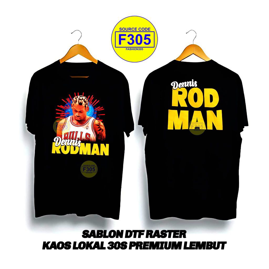 KAOS RODMAN BOOTLEG DTF RASTER