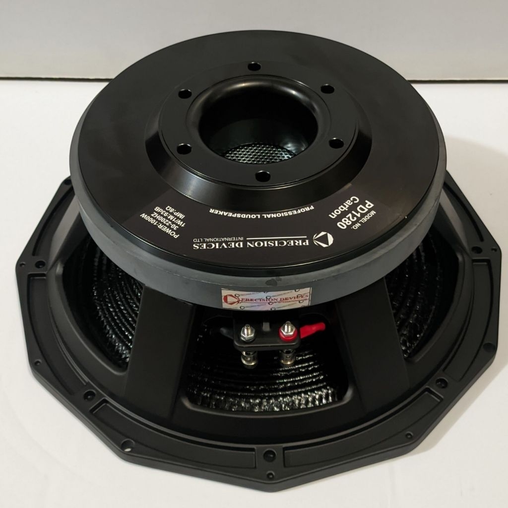 speaker 12 inch PD 1280 CARBON VC 4 DAUN CARBON GRADE A / speaker 12 inch pd 1280 carbon vc 4 origin