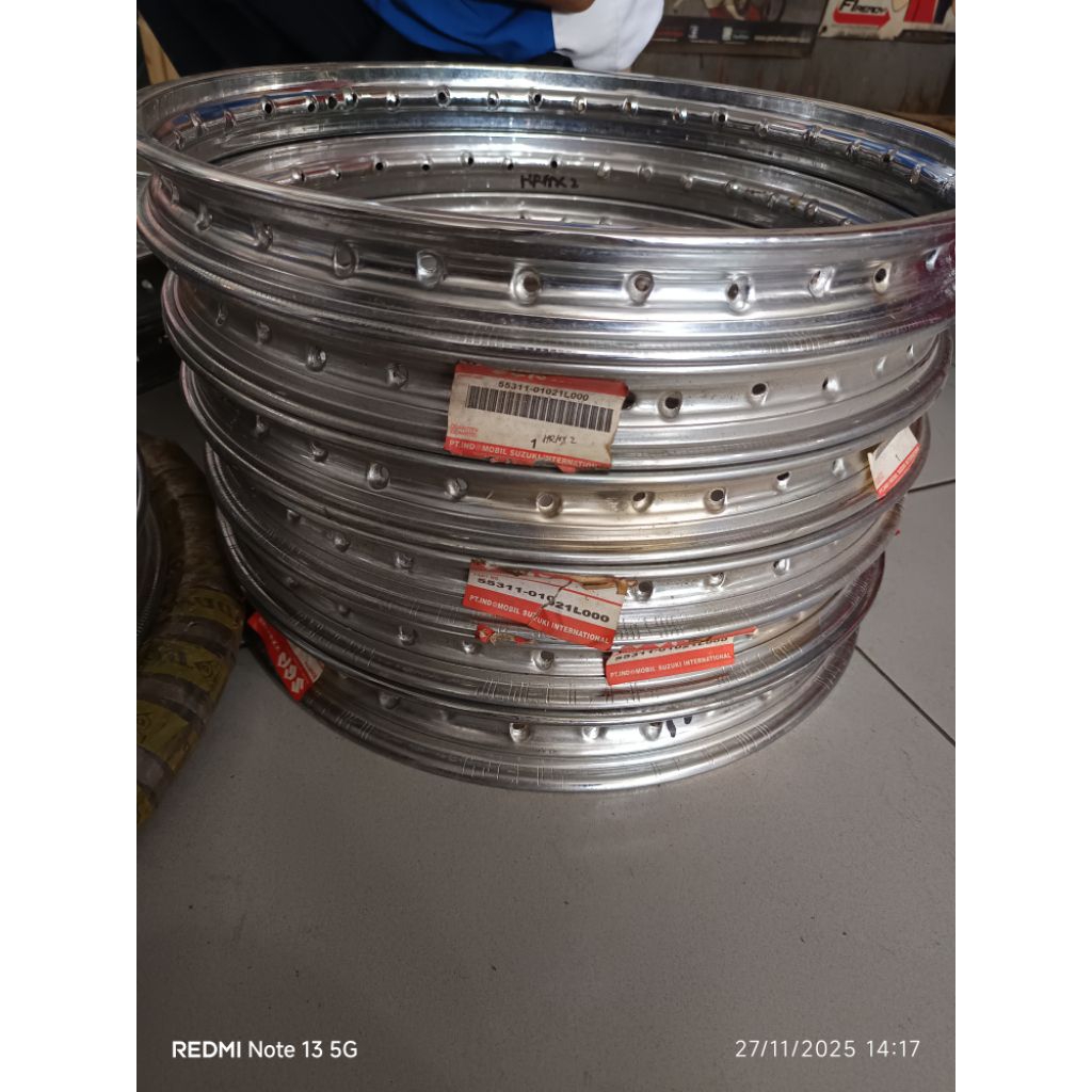 velk velg ring rim 17 Suzuki Satria 2tak.smash.shogun.arashi.tornado original