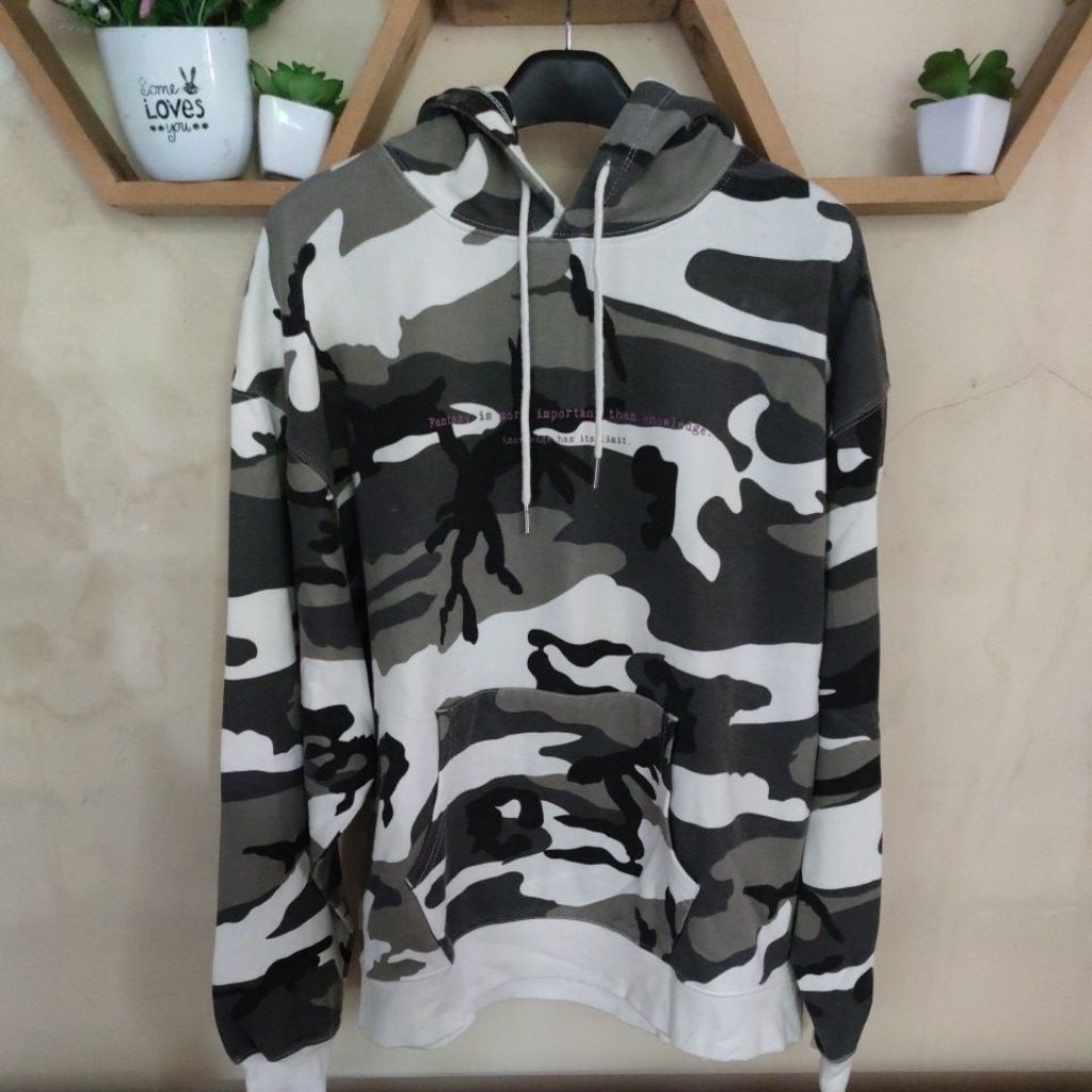 Hoodie Camo Browny Vintage