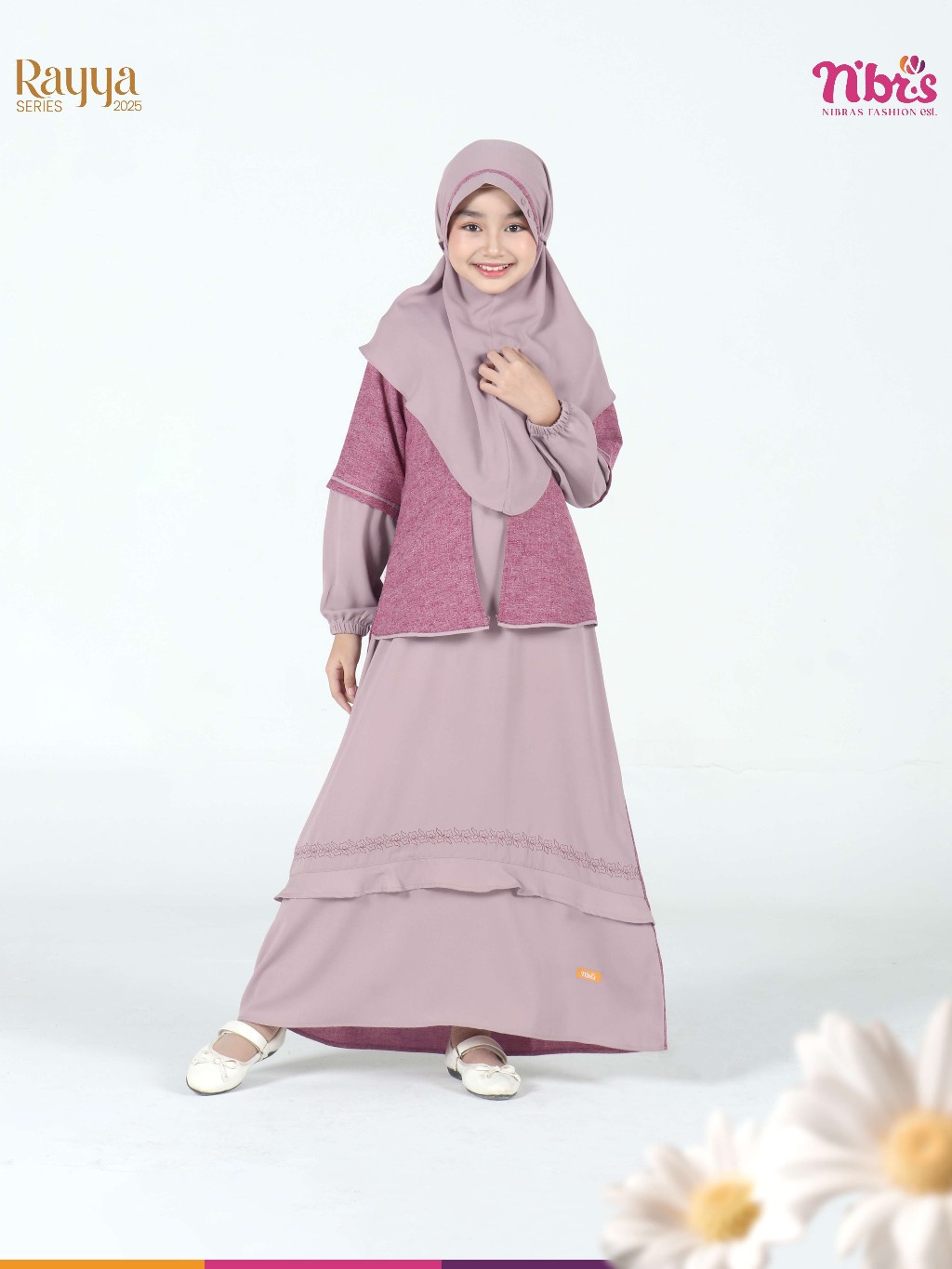 BAJU NIBRAS GAMIS ANAK NIBRAS 2026 BAJU LEBARAN