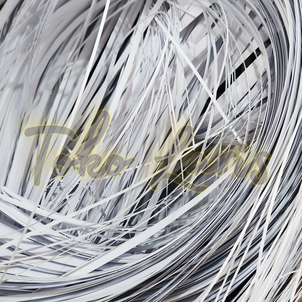 KERTAS CACAH /Serut Putih Isian Hampers