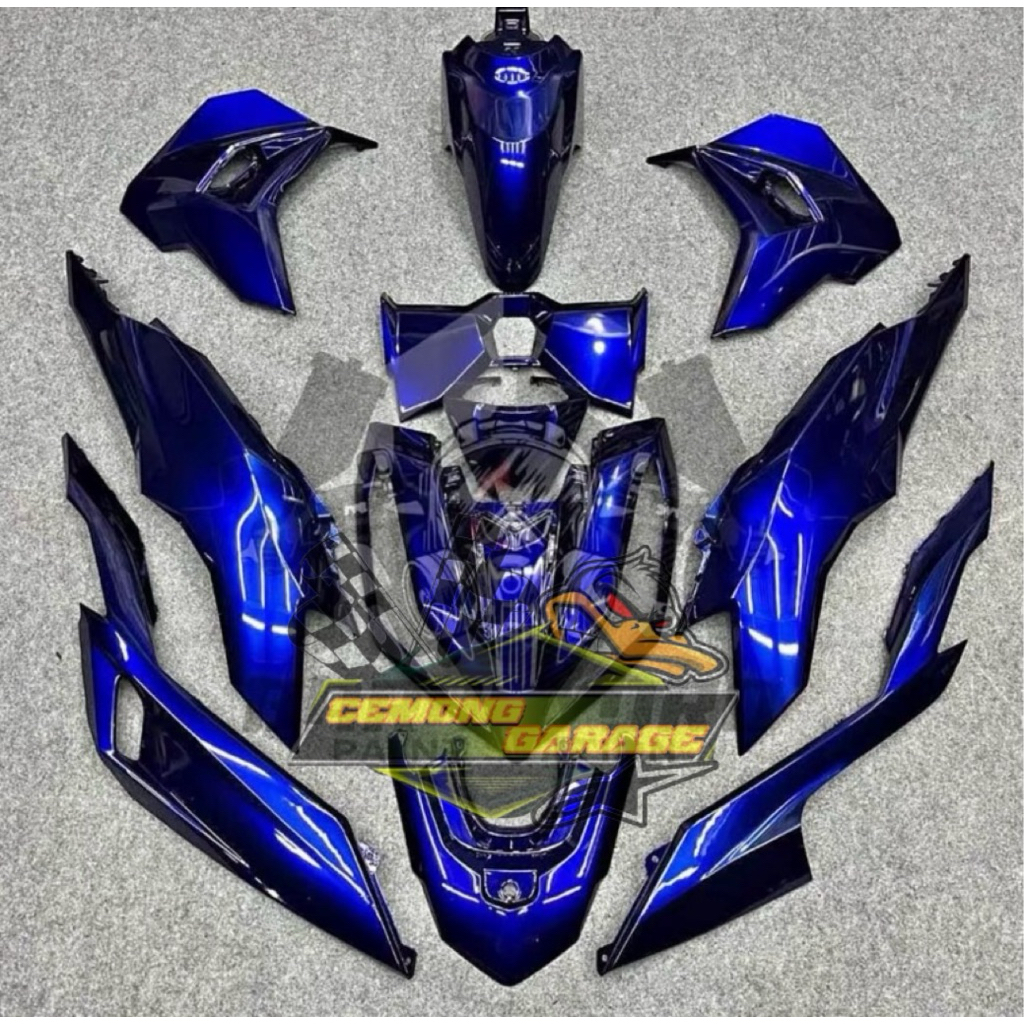 Cover body halus fullset motor Honda vario new 125 gen 2 warna custome